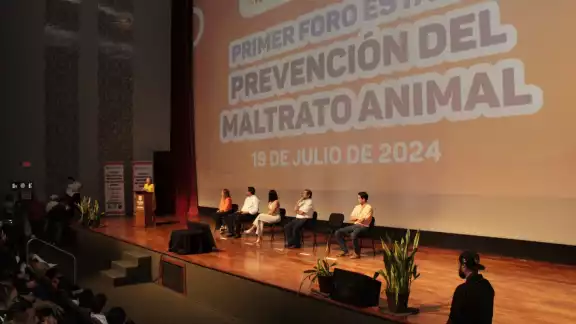 El Primer Foro Estatal de Prevención del Maltrato Animal constó de con cuatro exposiciones El Primer Foro Estatal de Prevención del Maltrato Animal constó de con cuatro exposiciones