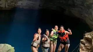 Familia de Tizimín impulsa el agroturismo en su parcela de Chan Cenote