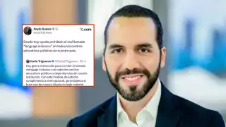 “Queda prohibido el mal llamado ‘lenguaje inclusivo’”; Nayib Bukele busca garantizar el “buen uso del idioma” en El Salvador