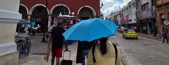Se espera que las lluvias en Yucatán permanezcan durante el fin de semana