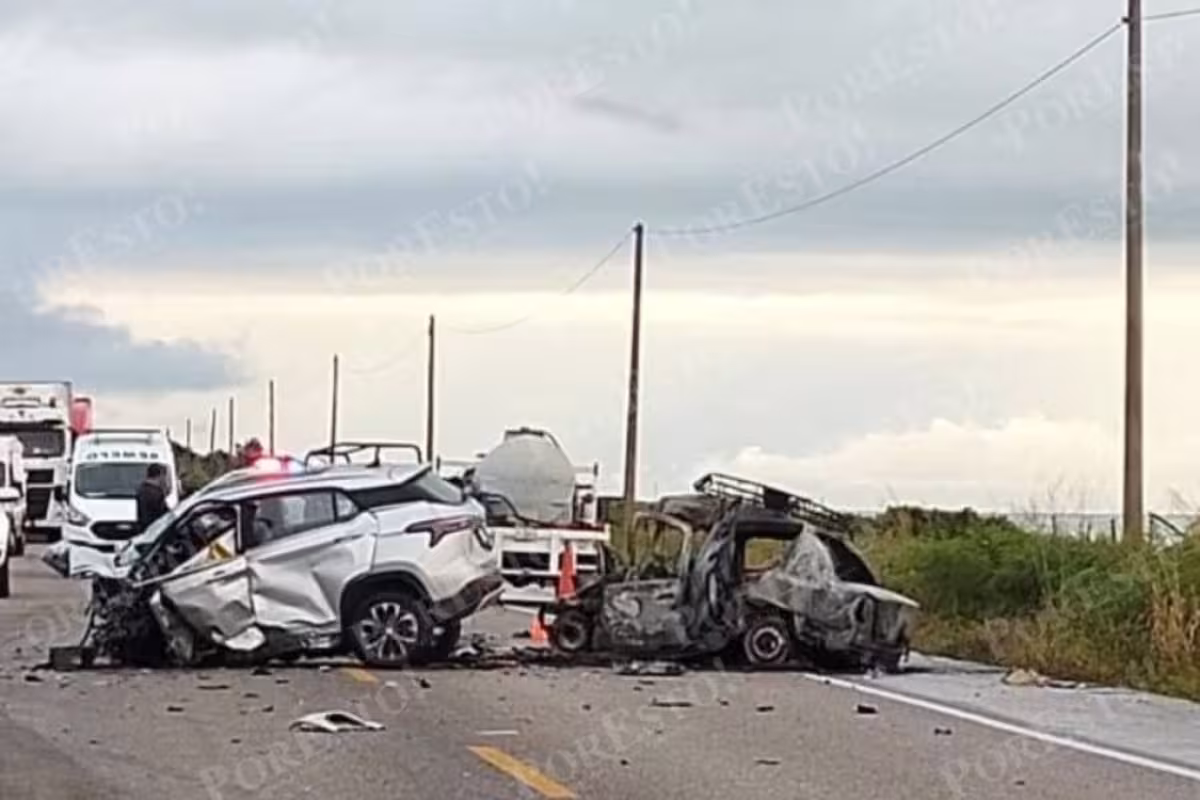 Fatal accidente en la carretera federal 180 de Campeche deja dos ...