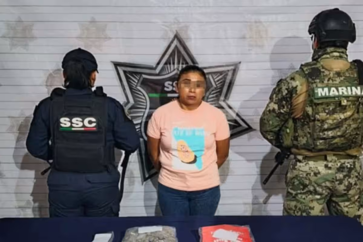 Detienen a mujer con 86 bolsitas de presunta marihuana en Playa del ...