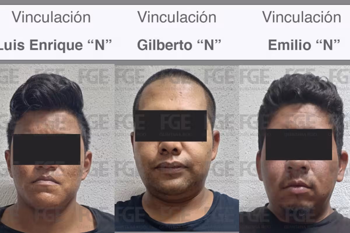 Vinculan a proceso a tres hombres por extorsión en Playa del Carmen ...