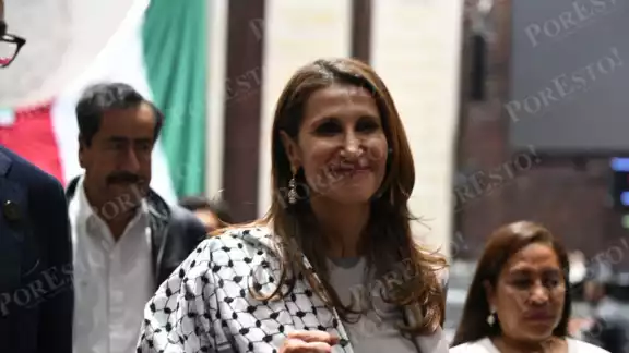 Nadya Rasheed, embajadora de Palestina en México. Nadya Rasheed, embajadora de Palestina en México.