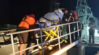 Trasladan a hombre politraumatizado de Isla Mujeres a Puerto Juárez