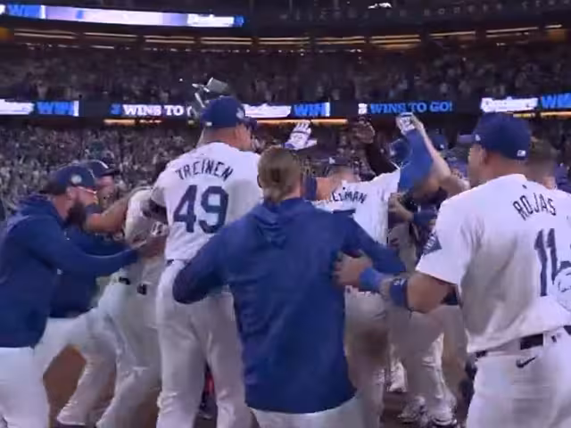 LA Dodgers vence a los NY Yankees durante el juego 1 de la Serie Mundial 2024.