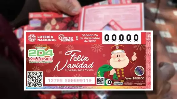 Todo listo para pegarle al gordo