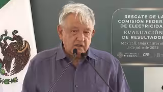 Andrés Manuel López Obrador celebra avances de la CFE y elogia a Claudia Sheinbaum como primera presidenta de México