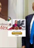 El mandatario estadounidense presión al al gobierno de Claudia Sheinbaum mediante los aranceles.