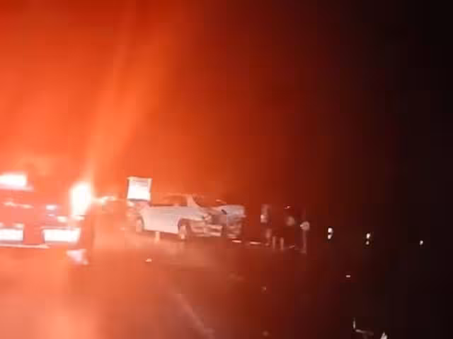 En el accidente no se registraron heridos de gravedad.