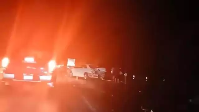 En el accidente no se registraron heridos de gravedad.