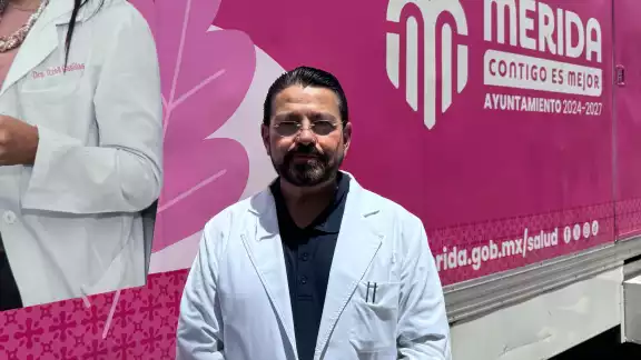 Alfonso Ávila Avilés, subdirector de Salud de Mérida, informó que el módulo brindará el servicio de forma gratuita Alfonso Ávila Avilés, subdirector de Salud de Mérida, informó que el módulo brindará el servicio de forma gratuita