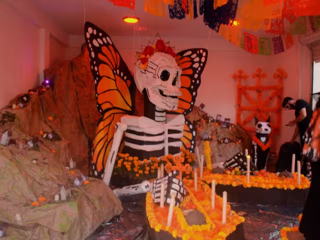 Altares de todos los estados pudieron ser apreciados por los visitantes.