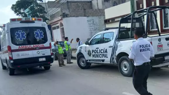 SPSC acordonó la zona hasta la llegada del SEMEFO.