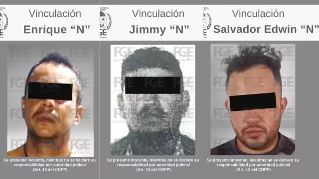 Enrique “N”, Jimmy “N” y Salvador Edwin “N” fueron detenidos en Cancún