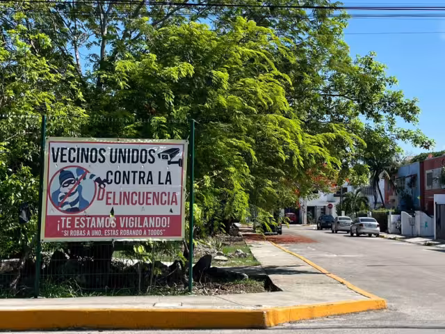 Debido a los constantes actos delictivos, vecinos se organizaron para estar preparados en caso de otro incidente