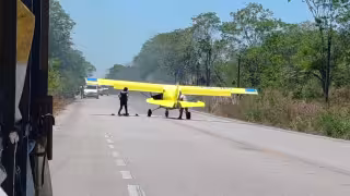En la aeronave no se encontraban estudiantes de la escuela, dado que el vuelo no era de instrucción