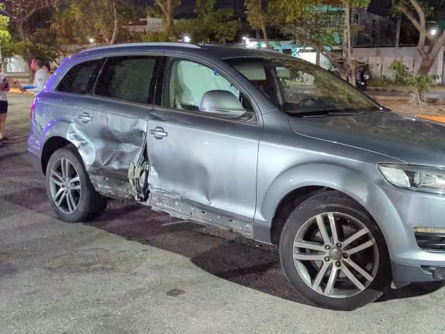El incidente vial se registró en el fraccionamiento Puente de la Unidad