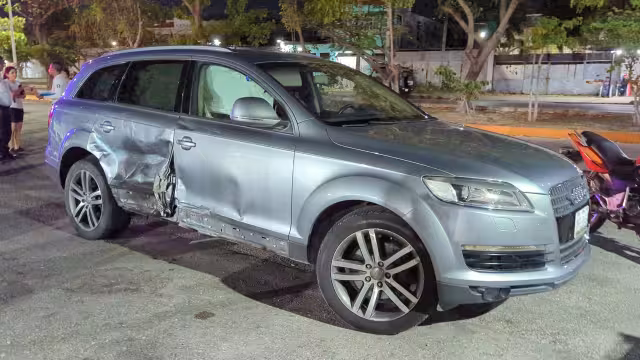 El incidente vial se registró en el fraccionamiento Puente de la Unidad