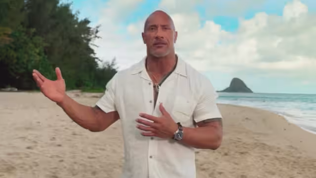 Se filtran imágenes de Dwayne Johnson en el live action de Moana.