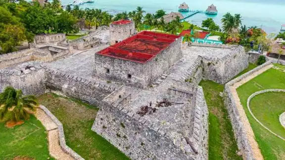 Rehabilitarán estructuras del Fuerte de Bacalar. Rehabilitarán estructuras del Fuerte de Bacalar.