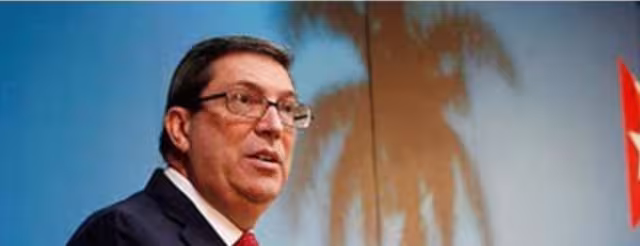 Bruno Rodríguez Parrilla, ministro cubano de Relaciones Exteriores