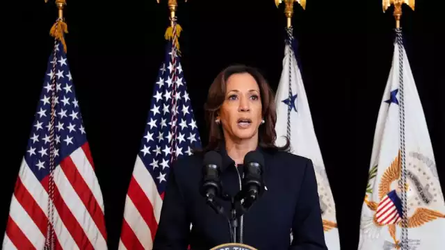 Kamala Harris, vicepresidenta y candidata demócrata a la presidencia de Estados Unidos