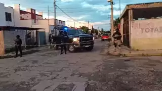 Como parte de las investigaciones fueron cateados varios predios en Las Américas.