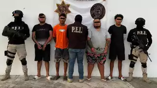 Cuatro hombres detenidos por posesión de drogas en Progreso