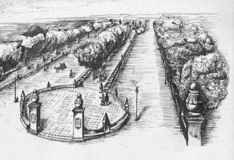 El Paseo de las Bonitas formó parte de la historia antigua de Mérida