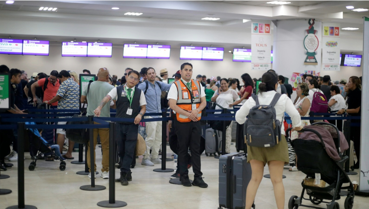 Desvían dos vuelos del aeropuerto de Cancún a Mérida