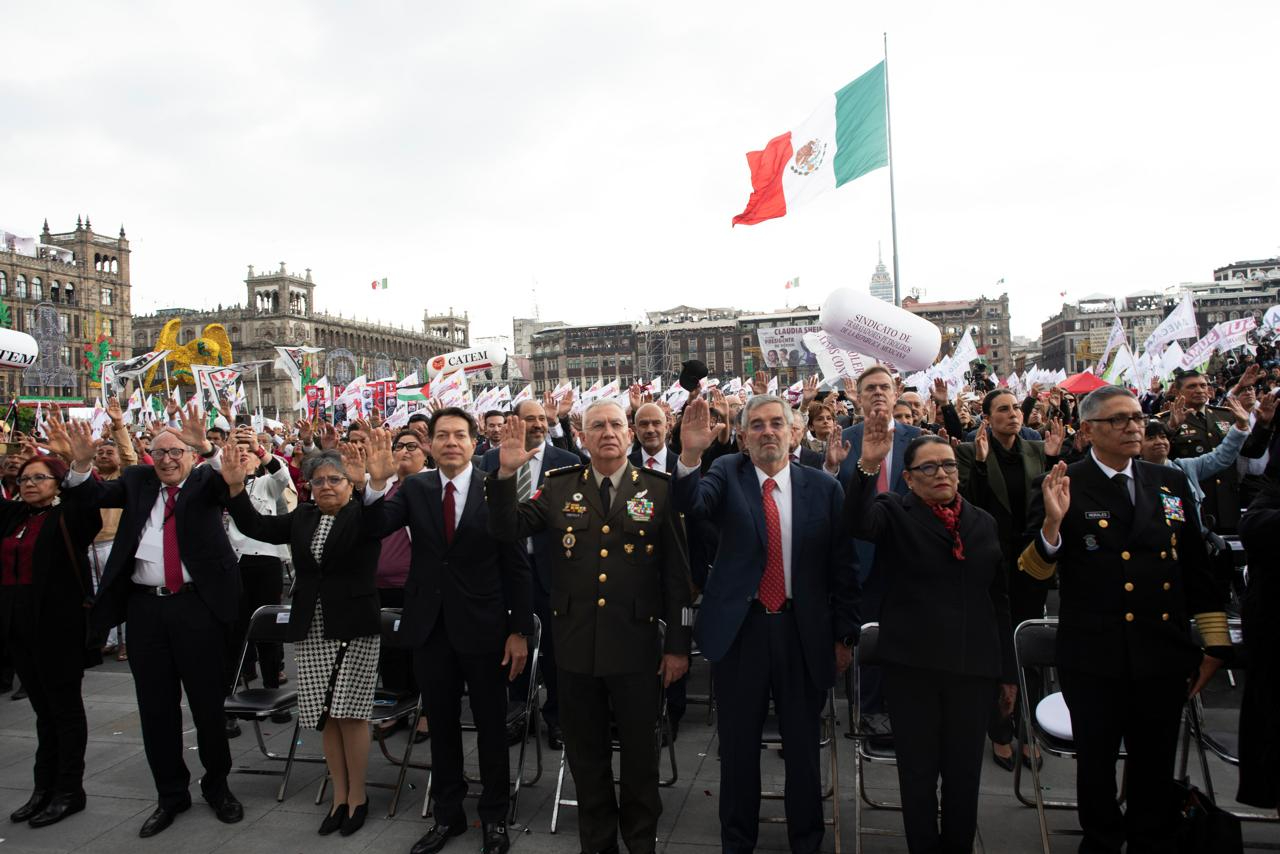 Los mejores momento de la toma de protesta de Claudia Sheinbaum Los mejores momento de la toma de protesta de Claudia Sheinbaum