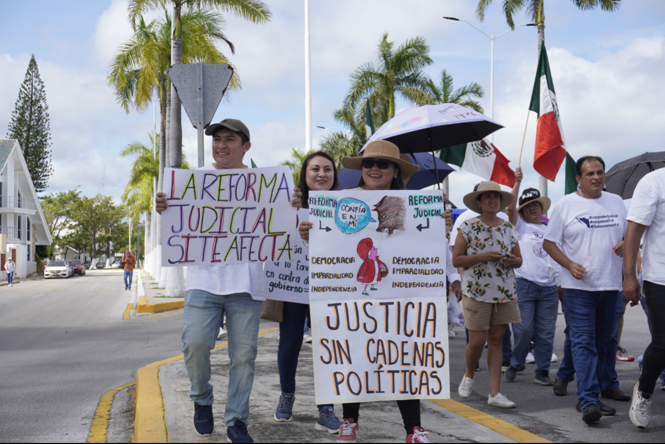 Trabajadores del Poder Judicial de la Federación protestan Trabajadores del Poder Judicial de la Federación protestan
