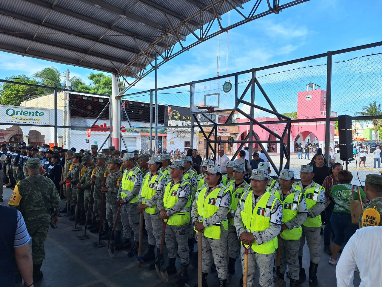 La Sedena apoyará en la limpieza de Celestún