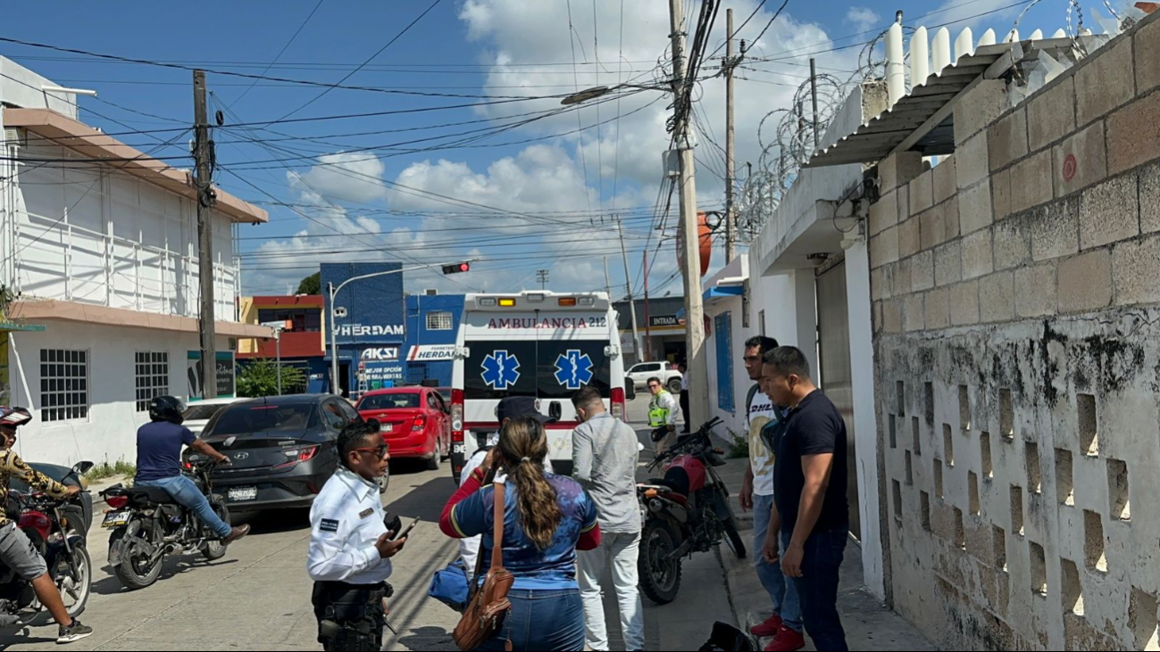 Atropellan a motociclista en Campeche y se desata persecusión para detener al responsable  
