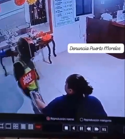  Así fue la ejecución de una mujer del  hotel avenida de Cancún: VIDEO