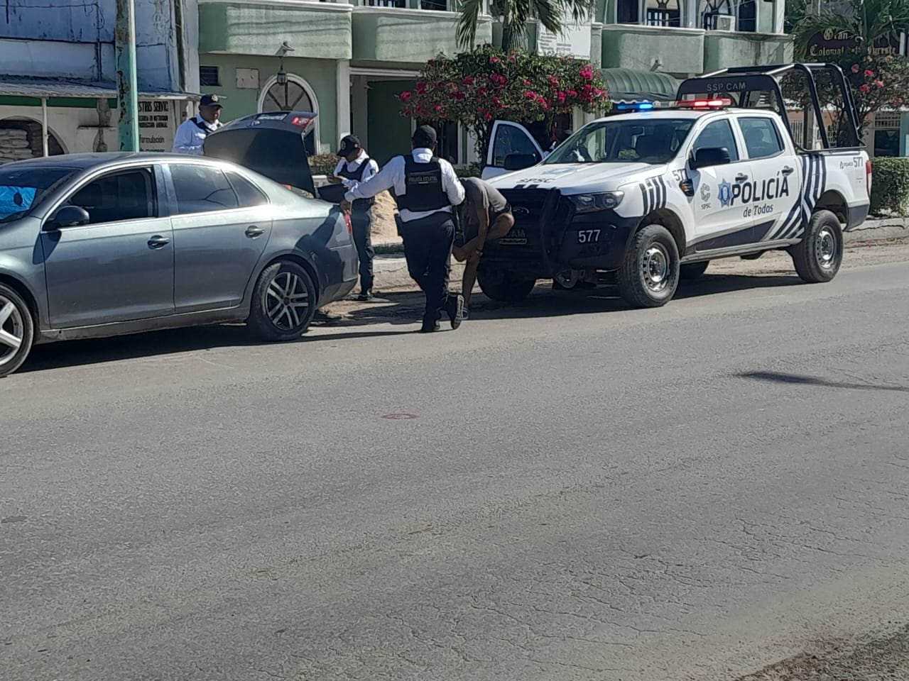 Al verificar el número de serie del motor, se confirmó que el automóvil tenía reporte de robo Al verificar el número de serie del motor, se confirmó que el automóvil tenía reporte de robo