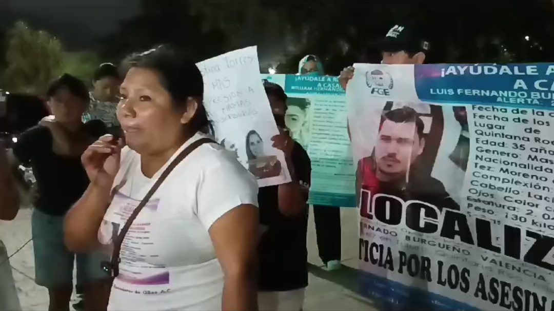 Colectivo cancunense muestra su apoyo hacia las Madres Buscadoras de Chetumal. Colectivo cancunense muestra su apoyo hacia las Madres Buscadoras de Chetumal.