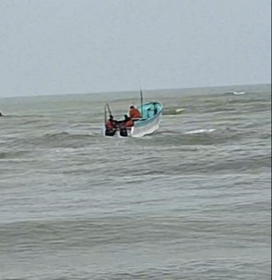 La embarcación Halcón 1, con cuatro pescadores, fue reportada desaparecida La embarcación Halcón 1, con cuatro pescadores, fue reportada desaparecida