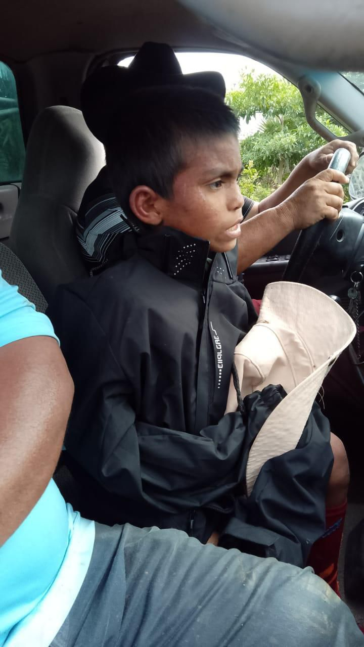 Niño Joel Rescatado con Vida en Selva de Río Blanco II Niño Joel Rescatado con Vida en Selva de Río Blanco II