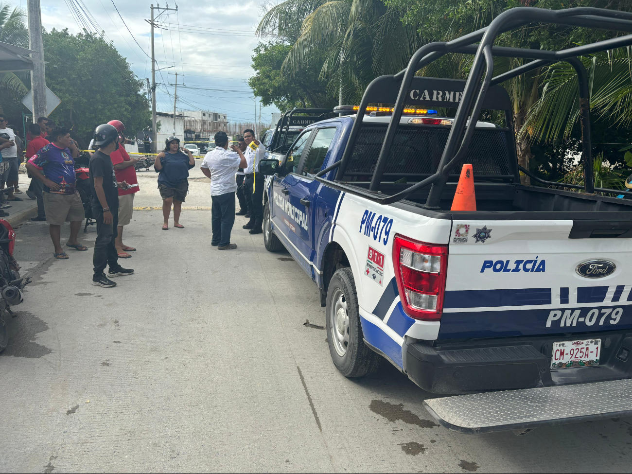  Acribillan de 6 tiros a hombre  en Ciudad del Carmen mientras pedaleaba en su bicicleta