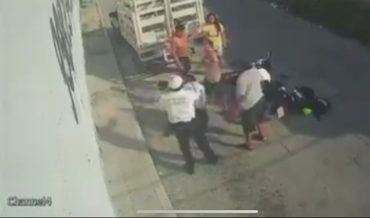 En la avenida Bonampak, en la supermanzana 68, ocurrió la agresión de los elementos. En la avenida Bonampak, en la supermanzana 68, ocurrió la agresión de los elementos.
