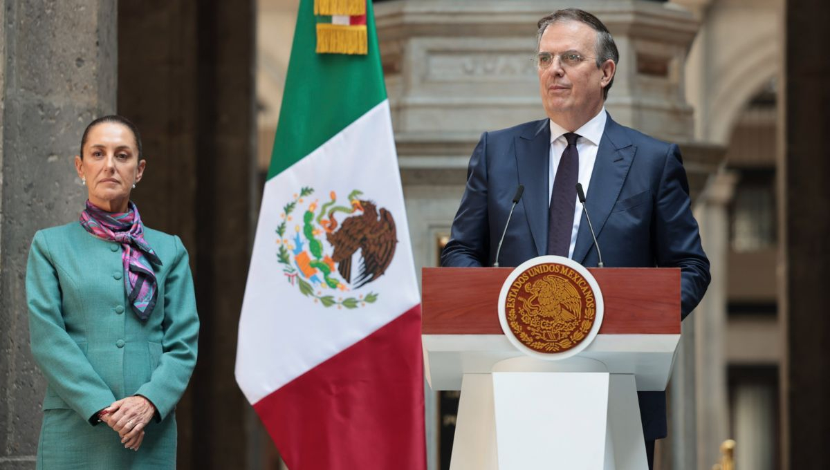 Marcelo Ebrard, Secretario de Economía y la presidenta de México, Claudia Sheinbaum Marcelo Ebrard, Secretario de Economía y la presidenta de México, Claudia Sheinbaum