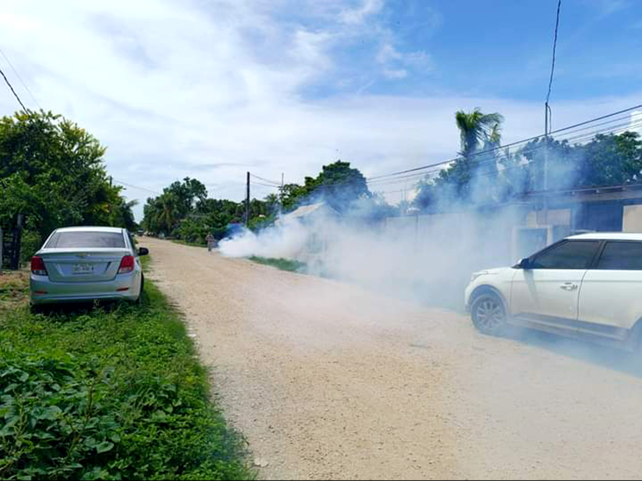 Para evitar los contagios, se comenzaron las nebulizaciones en la Zona Norte del municipio Para evitar los contagios, se comenzaron las nebulizaciones en la Zona Norte del municipio