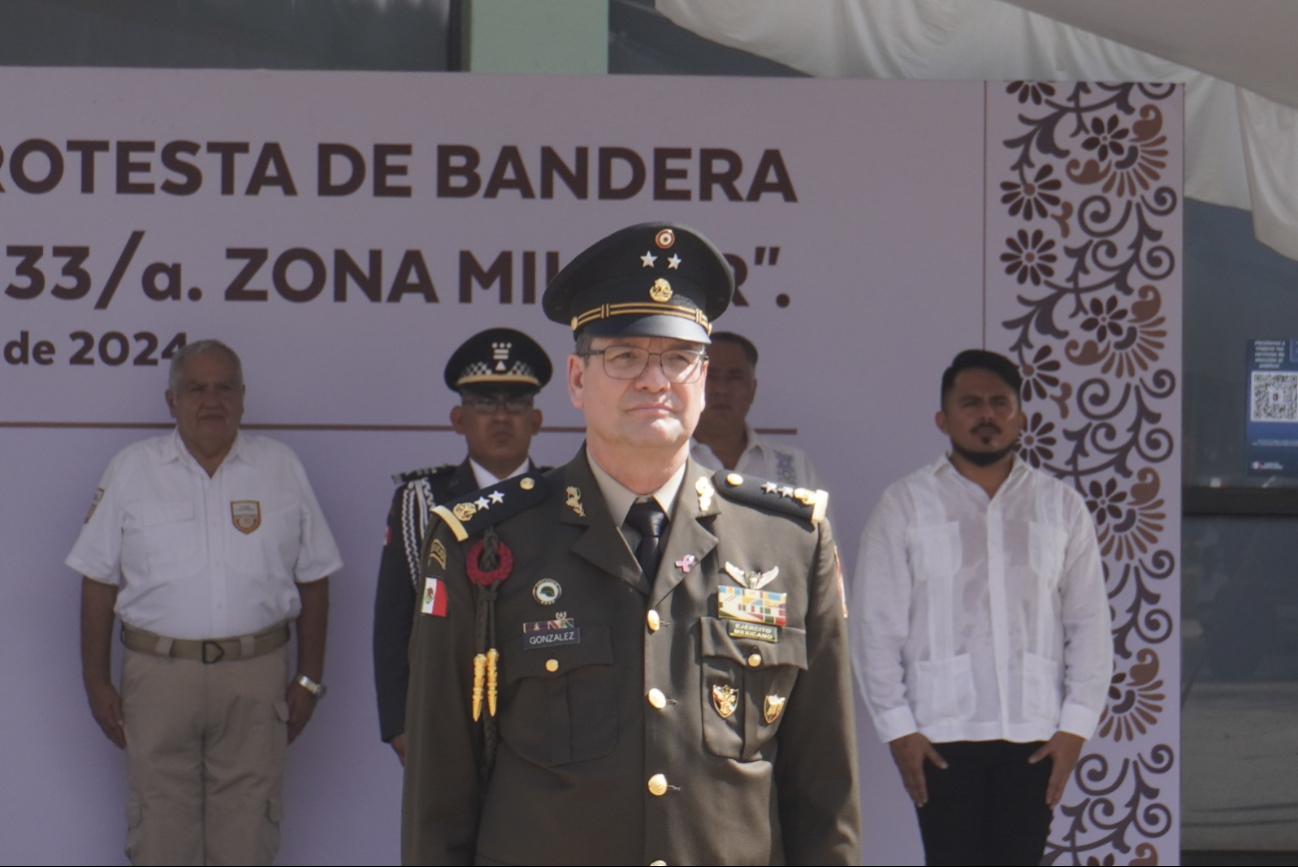 Alberto Ramón González Fernández toma cargo como comandante la Sedena en Campeche  