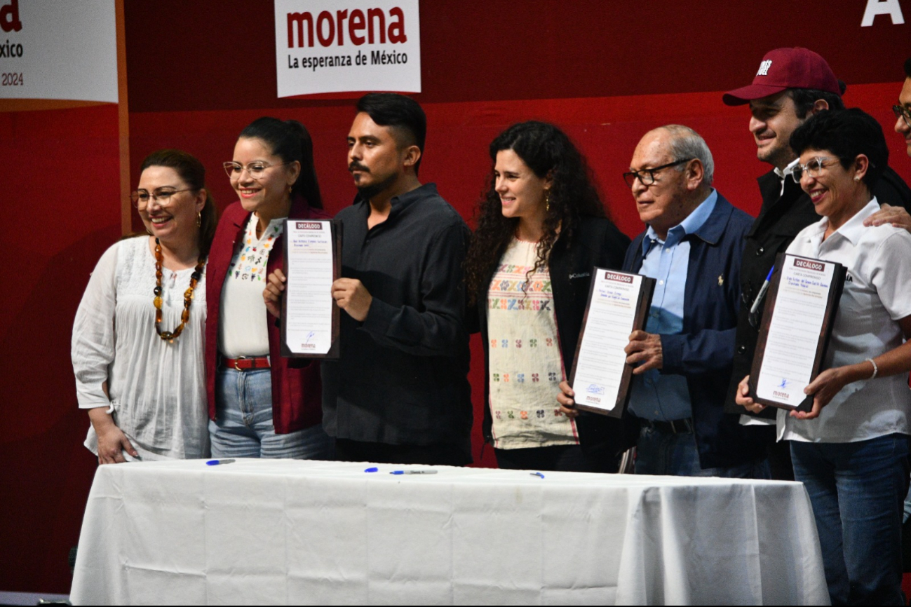 María Luisa Alcalde estuvo durante la encomienda morenista. María Luisa Alcalde estuvo durante la encomienda morenista.