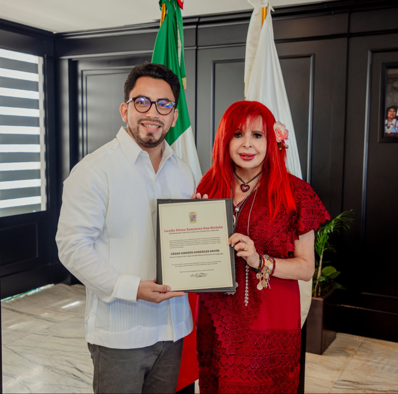 Otros nombramientos incluyen a César Andrés González David en COBACAM y Jamile Moguel Coyoc en la Fundación Pablo García Otros nombramientos incluyen a César Andrés González David en COBACAM y Jamile Moguel Coyoc en la Fundación Pablo García