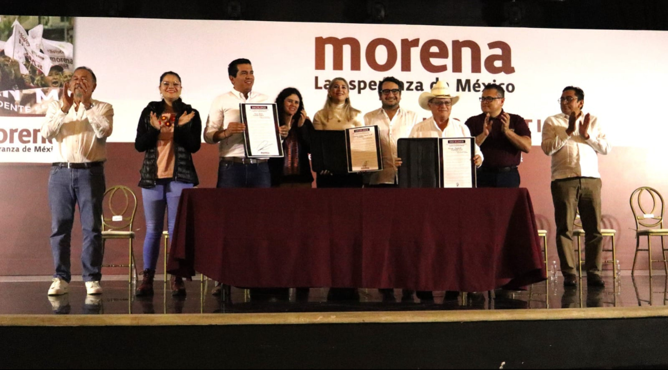 El decálogo que es otorgado contiene los principios e ideas del partido de Morena. El decálogo que es otorgado contiene los principios e ideas del partido de Morena.