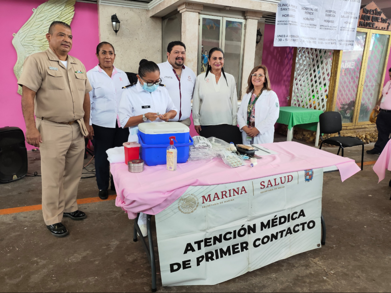 La campaña de vacunación se llevará a cabo del 15 de octubre al 28 de marzo de 2025 en ocho centros hospitalarios de Ciudad del Carmen La campaña de vacunación se llevará a cabo del 15 de octubre al 28 de marzo de 2025 en ocho centros hospitalarios de Ciudad del Carmen