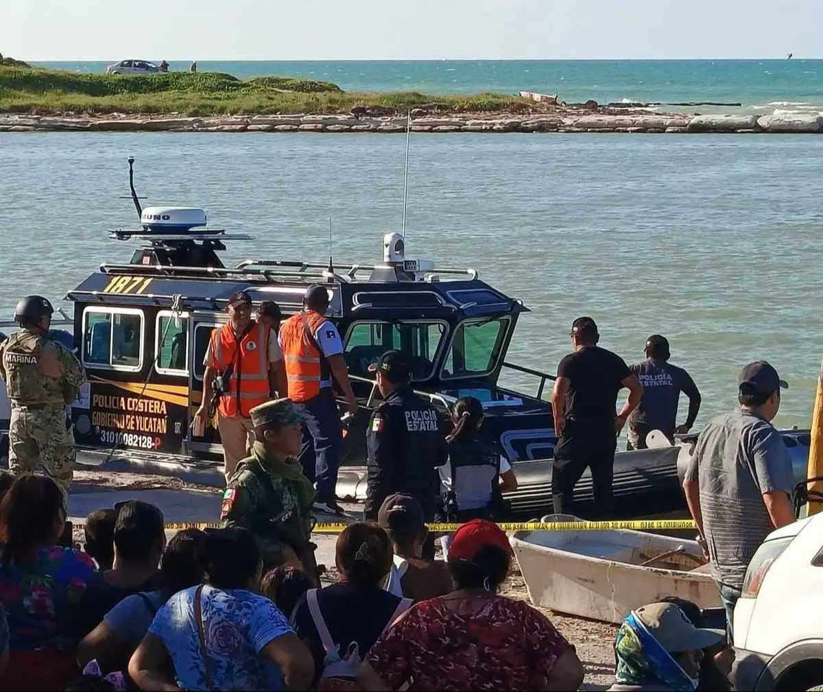 El cuerpo, en avanzado estado de descomposición, fue hallado a 12 millas del puerto de El Cuyo por pescadores locales El cuerpo, en avanzado estado de descomposición, fue hallado a 12 millas del puerto de El Cuyo por pescadores locales